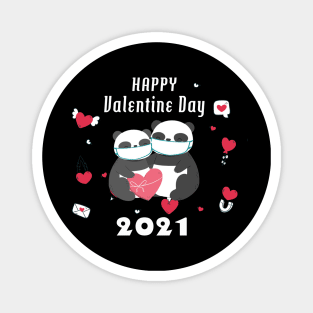 happy valentines day 2021 Magnet